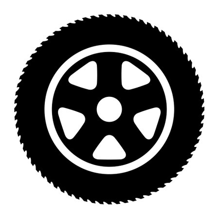 200037157 auto ikona koła samochodu pojazdu opona felgi symbol wyścig samochodowy sport znak wektor